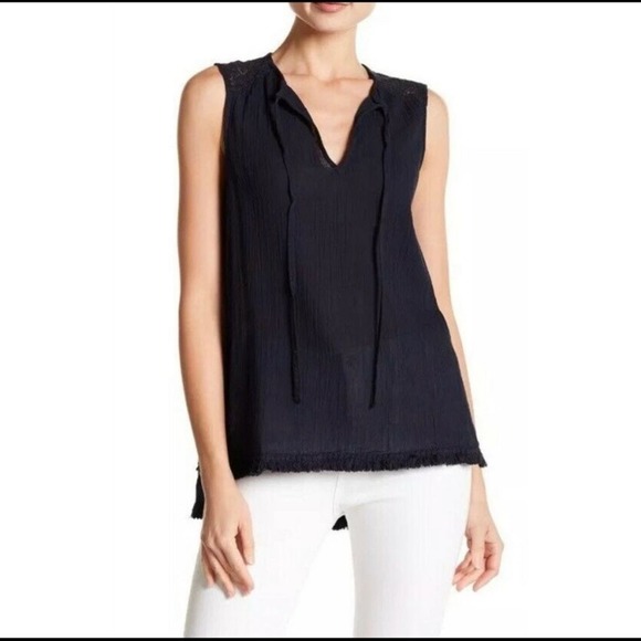 NWT Joe Fresh Tassel Trim Top Size Small - Picture 5 of 6